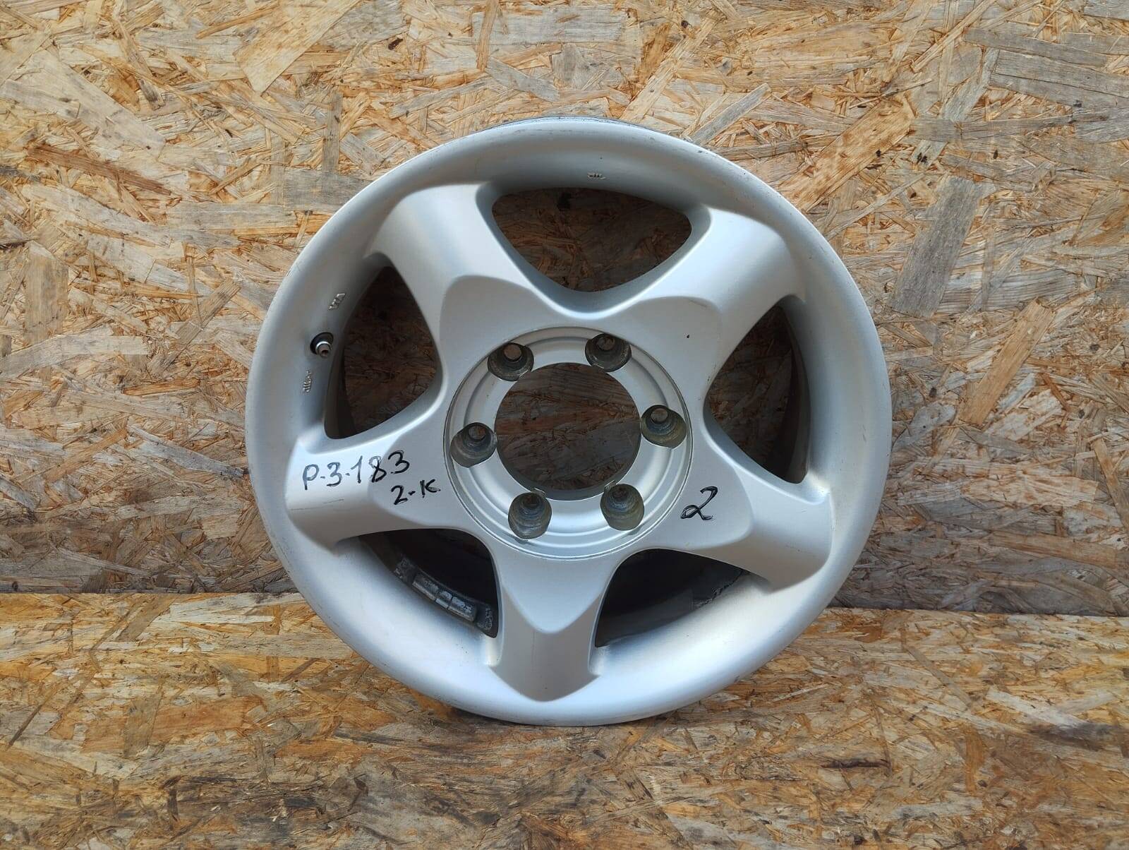 Диск колесный Mitsubishi Pajero 3 R16 запаска