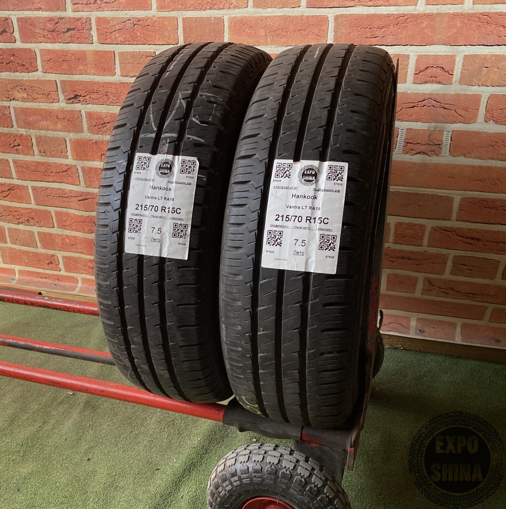Hankook Vantra LT RA18 215/70 R15C 107S комплект