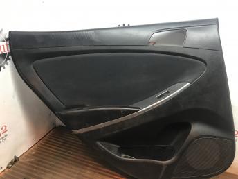 Обшивка двери задней левой хетчбек Hyundai Solaris 