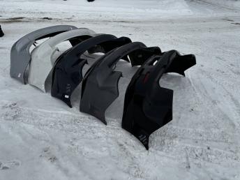 Бампер задний Mitsubishi Lancer 10 6410B832