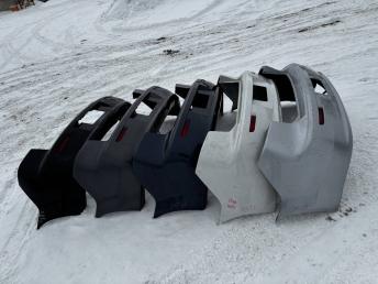 Бампер задний Mitsubishi Lancer 10 6410B832