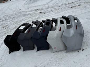 Бампер задний Mitsubishi Lancer 10 6410B832