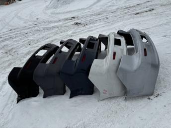 Бампер задний Mitsubishi Lancer 10 6410B832