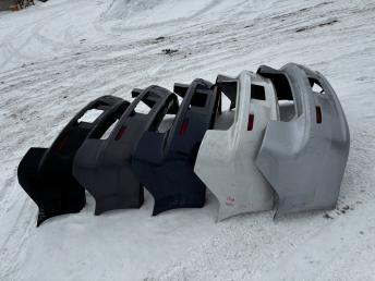 Бампер задний Mitsubishi Lancer 10 6410B832