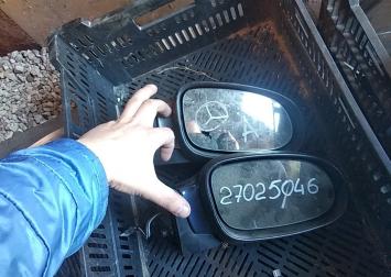 Зеркало правое Mercedes a class w168  a class w168