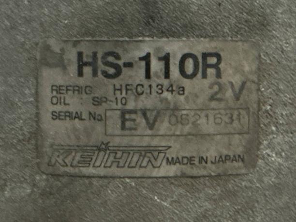 Компрессор кондиционера Honda CR-V 2 RD7 K24A1 2.4 HS110R
