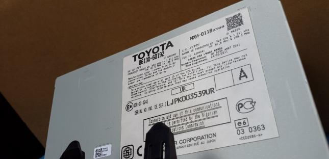 Головное устройство Toyota Land Cruser 200 2012-15 86804-60500