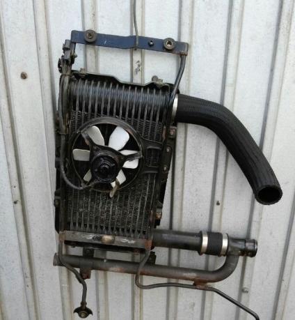 Радиатор интеркулера Mitsubishi Pajero Sport K9 