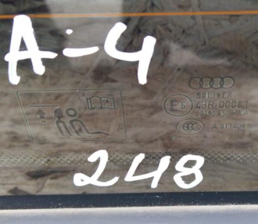 Стекло кузовное Audi A4 B6/B7 Avant правое 8E9845300AFNVB