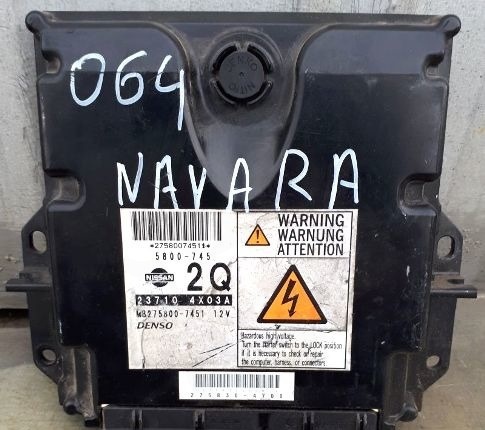 Блок управления ДВС Nissan Navara D40 23710-4X03A