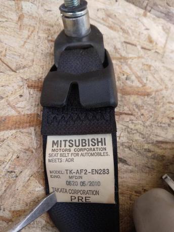 Ремень безопасности Mitsubishi Pajero 4 Чёрные пер 7000B724 7000B726