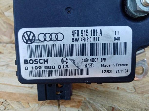 Блок управления АКБ Audi A6 C6 4F0915181A