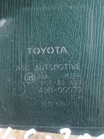 Форточка двери Toyota Land Cruiser 200 правая 68123-60300