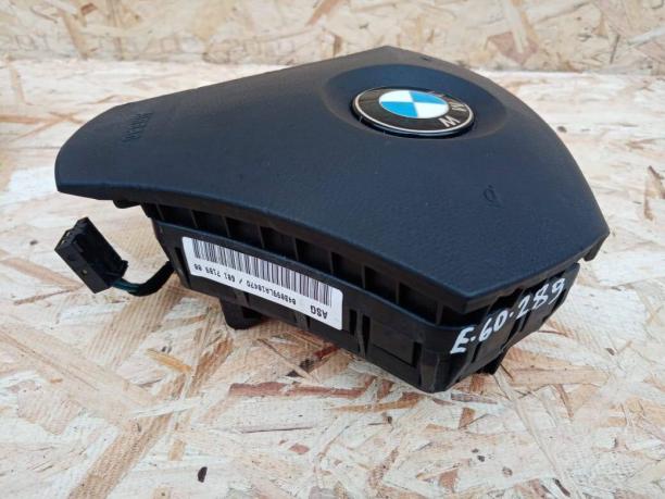 Подушка безопасности BMW E60 в руль дорестайлинг 32346776425