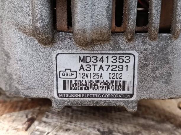 Генератор Mitsubishi Challenger K9 125A 6G74GDI MD341353