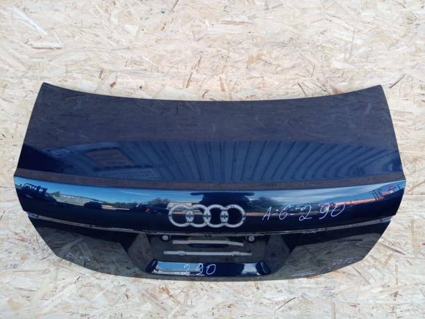 Крышка багажника Audi A6 C6 седан Синий 4F5827023G