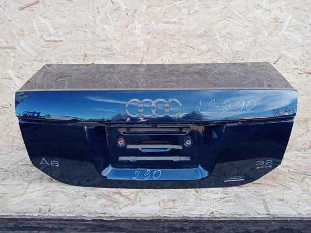 Крышка багажника Audi A6 C6 седан Синий 4F5827023G