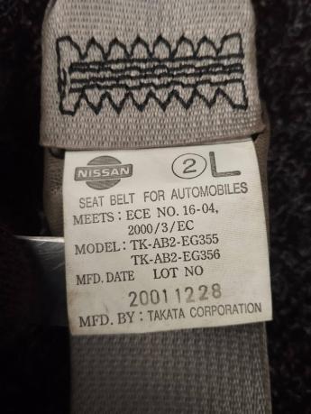 Ремень безопасности Nissan Patrol Y61 к-т 86885-VC500