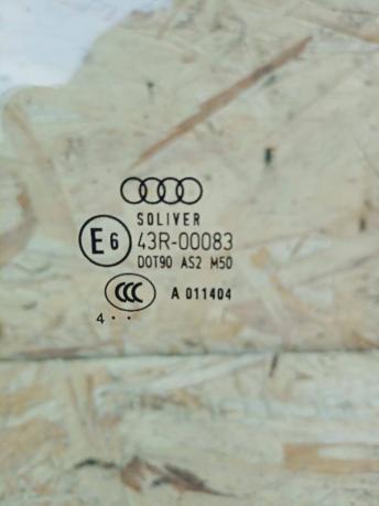 Стекло двери Audi A6 C6 переднее левое 4F0845201D