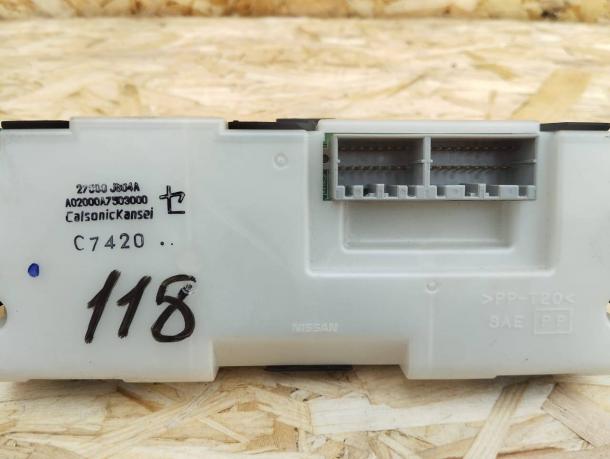 Блок управления кондиционером Nissan X-Trail T-31 27500-JG04A