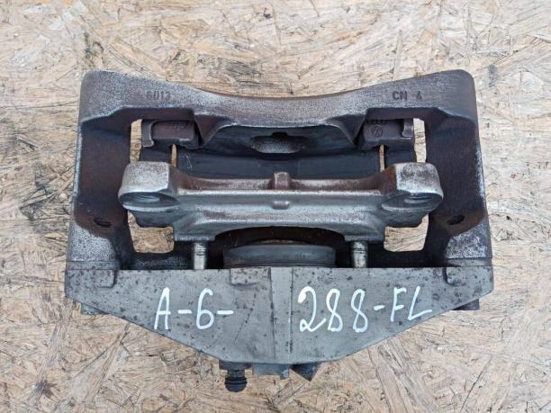 Суппорт Audi A6 C6 перед левый под диск 321мм 4F0615125