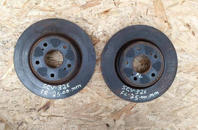 Диск тормозной Suzuki Grand Vitara перед шт. 55211-65J00