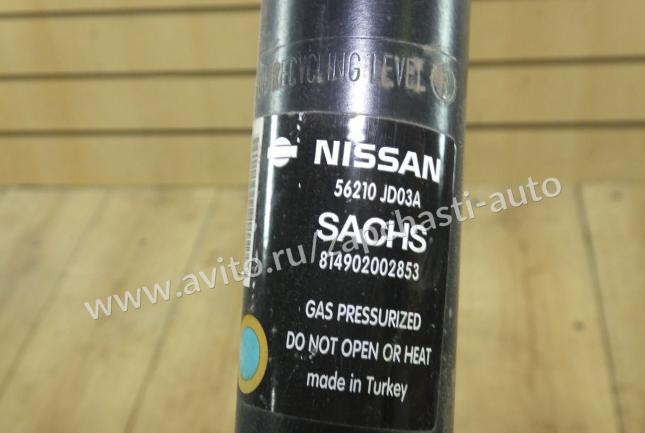 Амортизатор задний правый Nissan Qashqai J10 56210JD03A