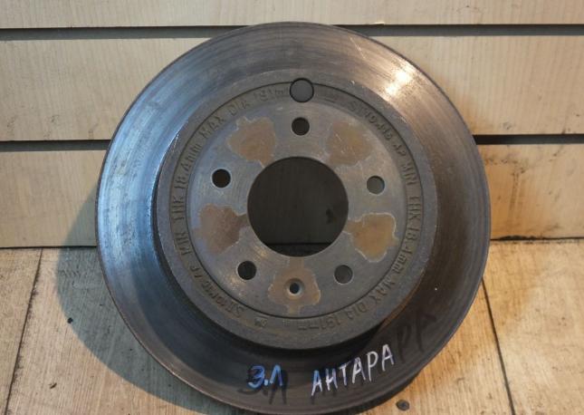 Тормозной диск задний левый Opel Antara 1 06-17г 96625873