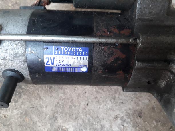 Стартер 2ZR TOYOTA 28100-37030