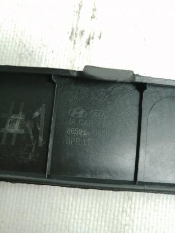 Юбка бампера переднего Kia Picanto 3 86591G6000