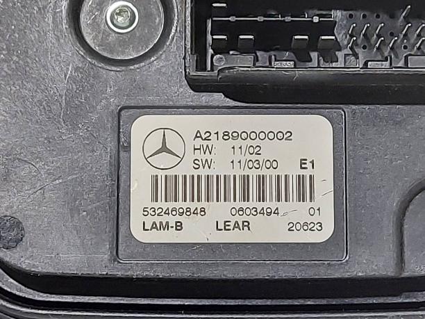 Блок управления фарами Mercedes W204 C a2189000002