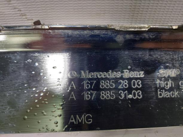 Накладка заднего бампера Mercedes W167 GLE A1678852803