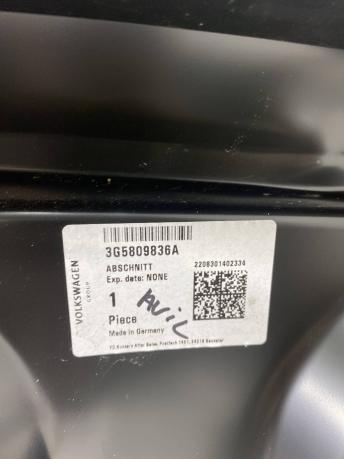 Четверть правая кузов Volkswagen Passat B8 3G5809836A