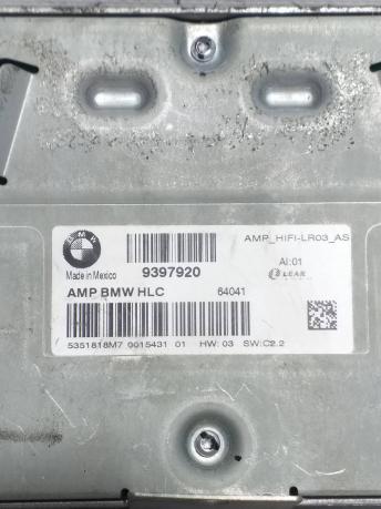 Усилитель системы HiFi BMW X4 F26 9397920