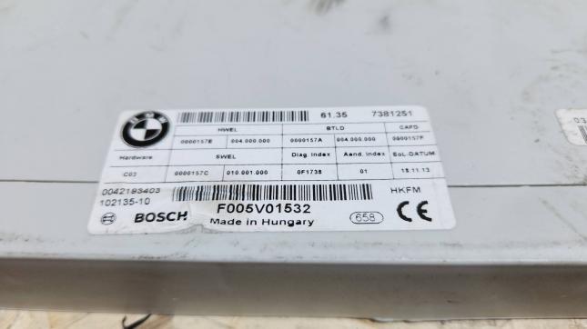 Блок управления крышкой 5 двери BMW 3 F34 7381251