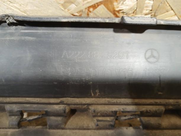 Юбка бампера заднего Mercedes W222 S A2228855201