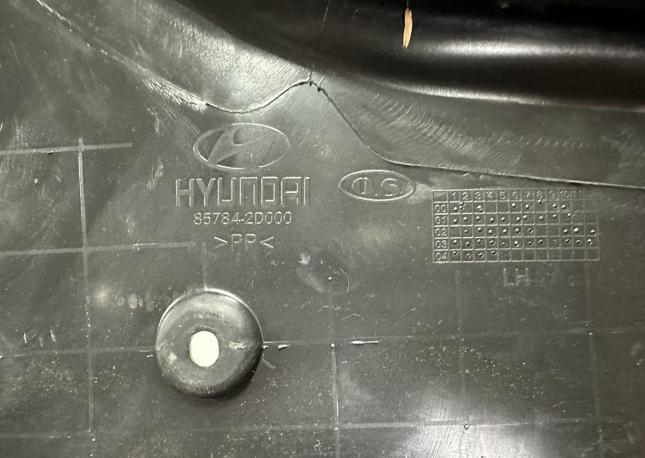 Обшивка багажника левая Hyundai elantra xd 2000 857842D000