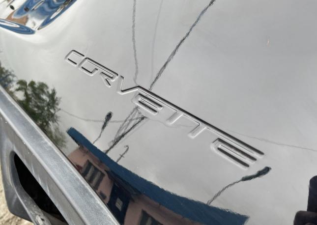 Задний бампер с губой Chevrolet Corvette C6 04-14г 