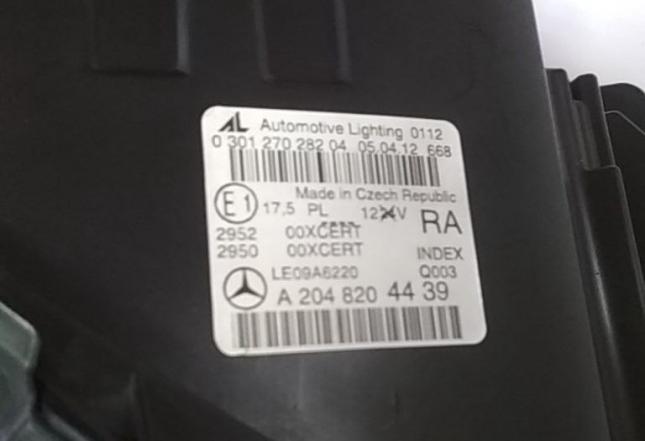 Фара mercedes 204 2048204339