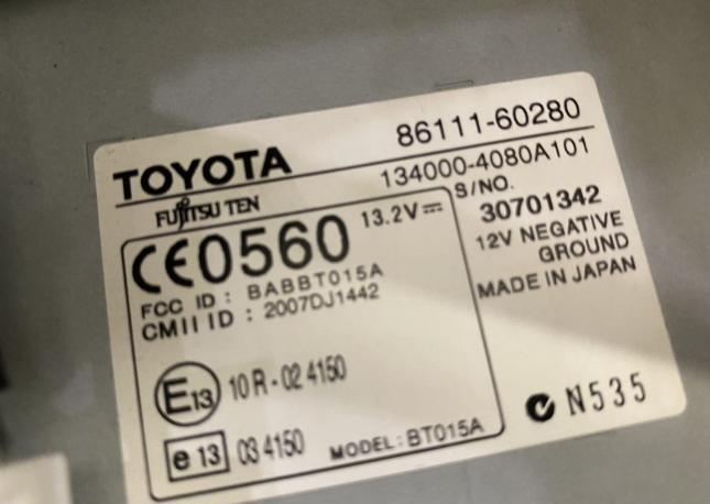 Дисплей Toyota Land Cruiser 200 2008-2012 8611160280