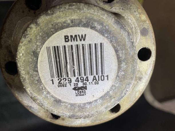 Полуось задняя BMW 3 E46 правая 1229494