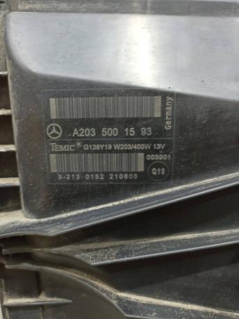 Вентилятор основного радиатора Mercedes W203 A2035001593