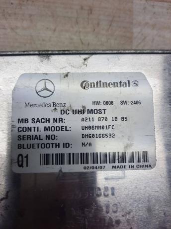 Блок управления телефоном Mercedes W209 A2118701885