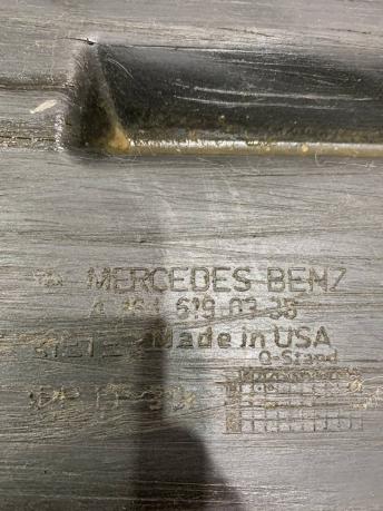 Защита днища Mercedes W164 A1646101108