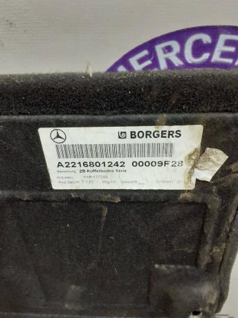 Пол багажника Mercedes W221 2216800042