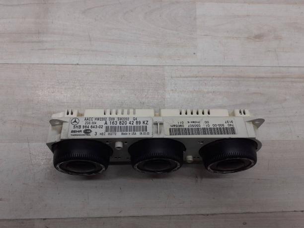 Блок управления климат-контролем Mercedes W163 A1638204289