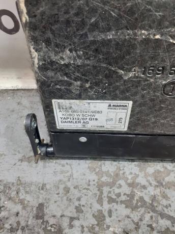 Пол багажника Mercedes W169 1696800141