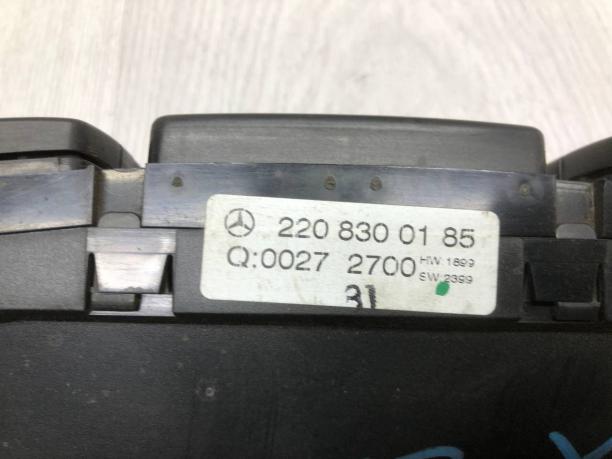 Блок управления климатом Mercedes W220 2208300185