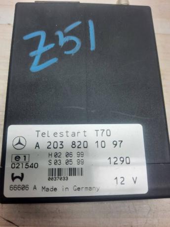 Блок управления Webasto Mercedes W220 2038201097