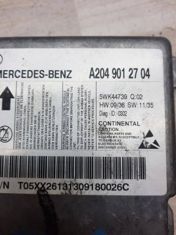 Блок управления AirBag SRS Mercedes W204 A2049012704